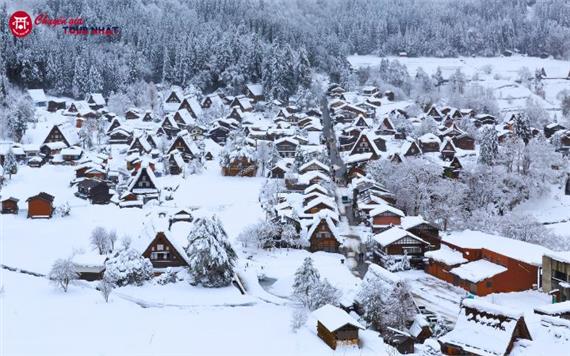 Tour Nhật Bản Đón Giáng Sinh Ở Làng Cổ Shirakawago 6N5Đ